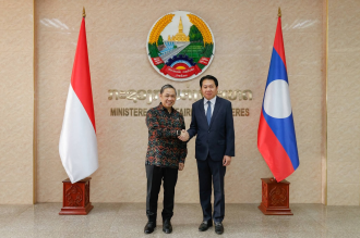 Lao and Indonesian Vice Foreign Ministers Hold Bilateral Meeting
